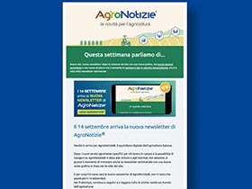 Main sponsor della newsletter di AgroNotizie®