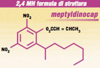 formula di struttura di MEPTYLDINOCAP