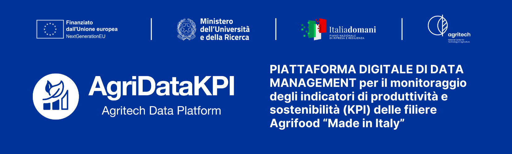 AgriDataKPI - PNRR - Centro Nazionale Agritech