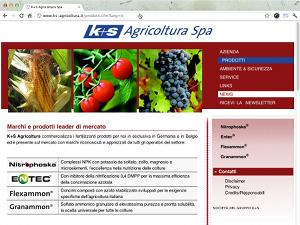 K+S Agricoltura on line il nuovo sito 