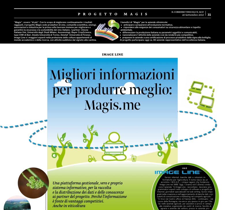 Magis - viticoltura - piattaforma gestionale Image Line