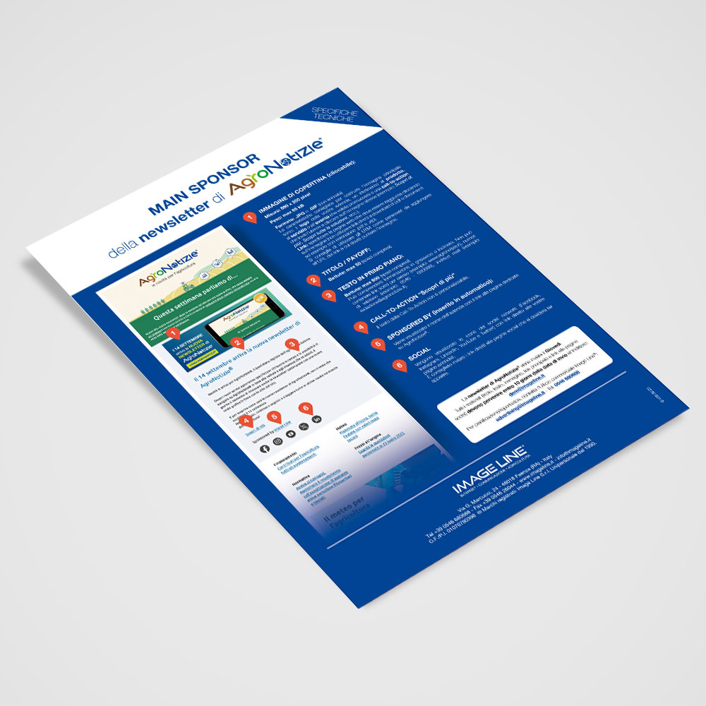 Main sponsor della newsletter di AgroNotizie®